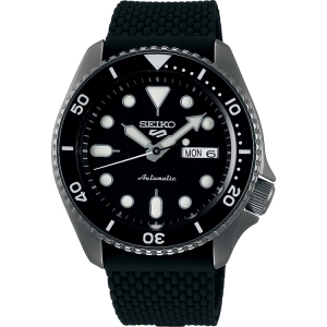 Seiko 5 Sports Horlogeband SRPD65 Zwart Rubber 22mm