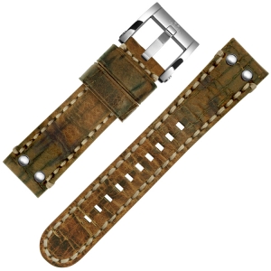 TW Steel Maverick Horlogebandje MS13, MS15 Cognac Bruin 22mm 