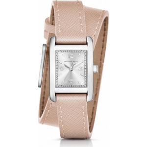 Michael Kors MK2440 Horlogeband Beige Leer  