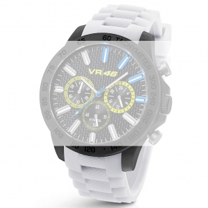 TW Steel VR116 Valentino Rossi VR|46 Horlogebandje - Wit Rubber 22mm