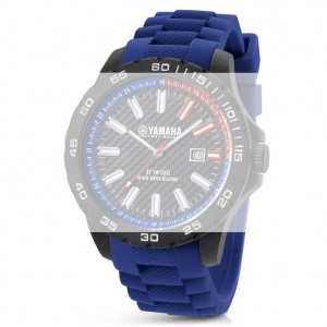 TW Steel Y1 Yamaha Factory Racing Horlogebandje - Blauw Rubber 20mm