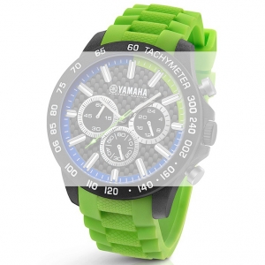 TW Steel Y118 Yamaha Factory Racing Horlogebandje - Groen Rubber 22mm