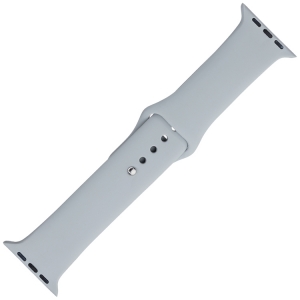 Apple Watch Horlogeband Grijs Silicone Rubber