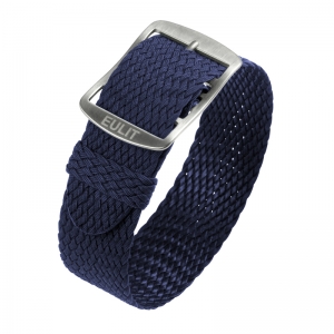 Eulit Perlon Horlogeband Baltic Marineblauw