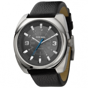 Diesel DZ1246 Horlogeband Zwart Leer