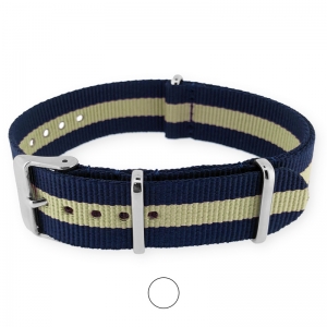 Regimental Navy Sand NATO G10 Military Nylon Strap