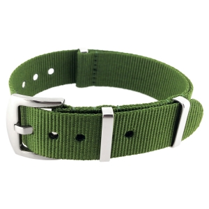 Army Green Superstrap Mega NATO Nylon Strap - SS/Matte