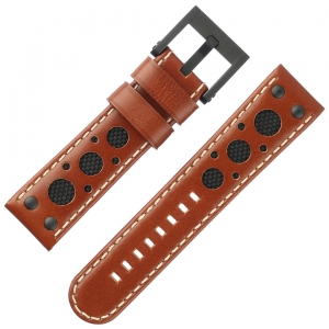 TW Steel Horlogebandje TW975 Coronel Dakar Rally Vintage Bruin 24mm