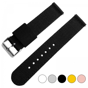 Black Two Piece RAF NATO Nylon Strap