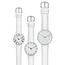 Arne Jacobsen Horlogeband voor Bankers, City Hall, Roman & Station Watch - Wit