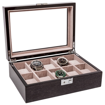 La Royale Caldo Horlogebox met Venster - 10 horloges