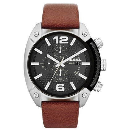 Diesel DZ4296 Horlogeband Bruin Leer