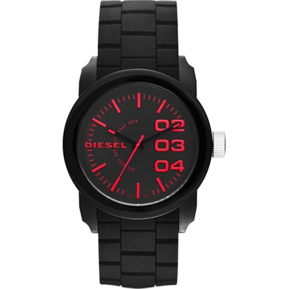 Diesel DZ1777 Horlogeband Zwart Rubber
