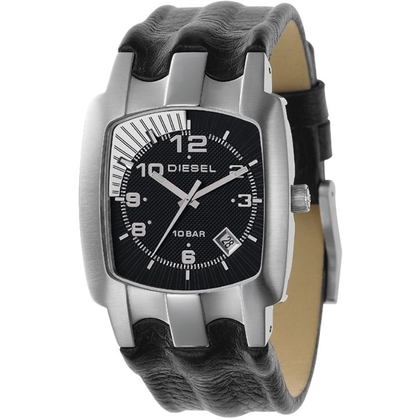 Diesel DZ4118 Horlogeband Zwart Leer