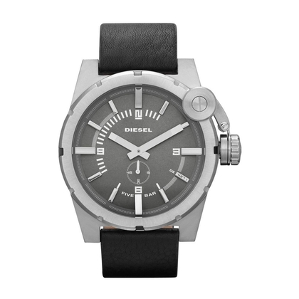 Diesel DZ4271 Horlogeband Zwart Leer