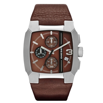 Diesel DZ4274 Horlogeband Bruin Leer 