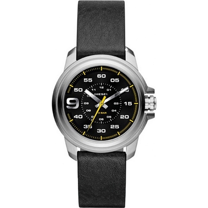 Diesel DZ1745 Horlogeband Zwart Leer