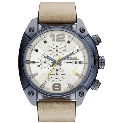 Diesel DZ4356 Horlogeband Beige Leer 