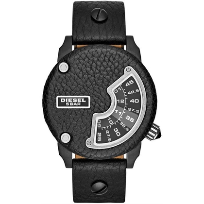 Diesel DZ7353 Horlogeband Zwart Leer 