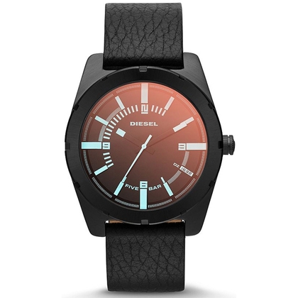 Diesel DZ1632 Horlogeband Zwart Leer 