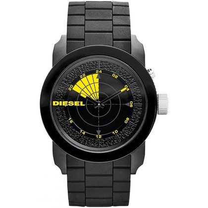 Diesel DZ1605 Horlogeband Zwart Rubber 
