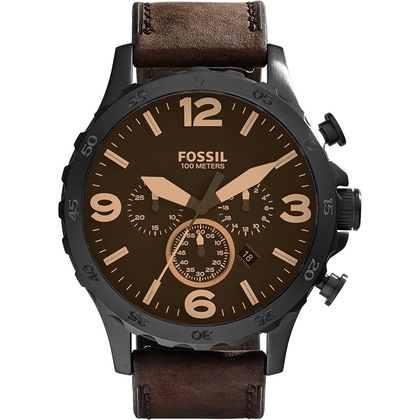 Fossil JR1487 Horlogeband Bruin Leer