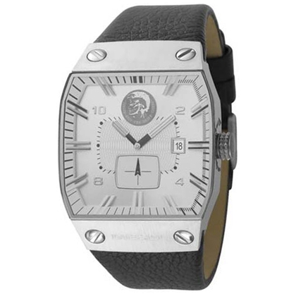 Diesel DZ9036 Horlogeband Zwart Leer