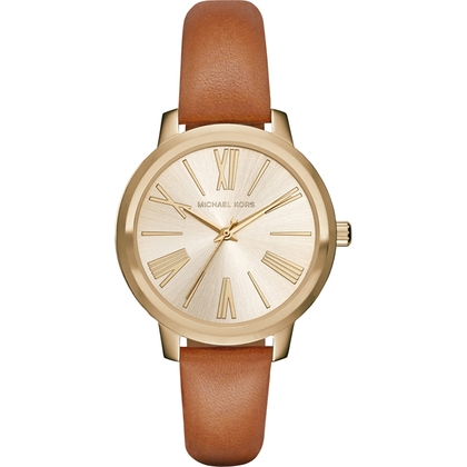 Michael Kors MK2521 Horlogeband Bruin Leer 