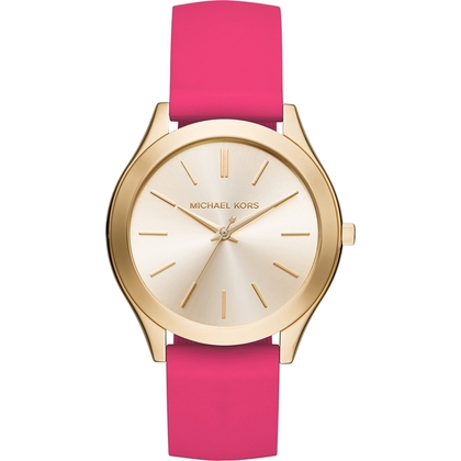 Michael Kors MK2510 Horlogeband Roze Rubber