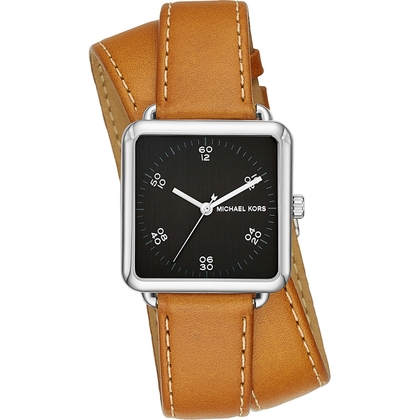 Michael Kors MK2571 Horlogeband Bruin Leer 