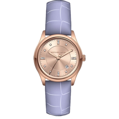 Michael Kors MK2550 Horlogeband Paars Leer 