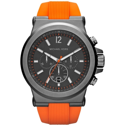 Michael Kors MK8296 Horlogeband Orangje Rubber  