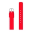 Picto Horlogebandje Rood Rubber - 12mm