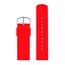 Picto Horlogebandje Rood Rubber - 20mm