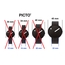 Picto Horlogebandje Zwart Rubber - 22mm
