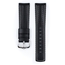Hirsch Tiger Performance Horlogeband Zwart Leer / Zwart Rubber