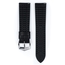 Hirsch James Performance Horlogeband Zwart Leer / Zwart Rubber