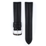 Hirsch James Performance Horlogeband Zwart Leer / Zwart Rubber