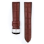 Hirsch Paul Performance Horlogeband Bruin Leer / Zwart Rubber