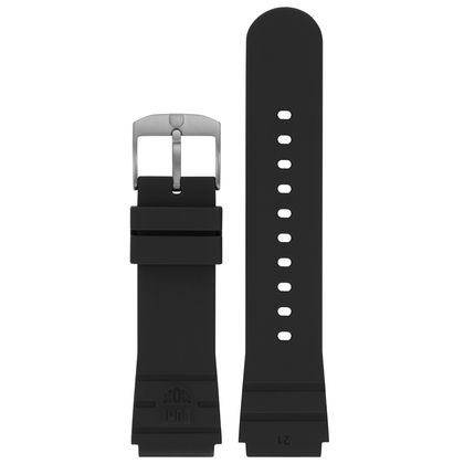Luminox 3000 Serie Horlogeband Original Navy SEAL Black Out Rubber - FP.3000.21H