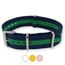 Regimental Navy Green NATO G10 Military Nylon Strap