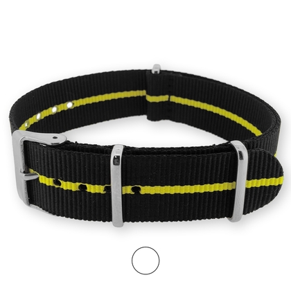 Skunk Yellow NATO G10 Military Nylon Strap