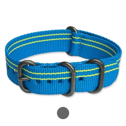 Sky Blue Valentino Rossi VR|46 NATO Extreme Heavy Duty Nylon Strap