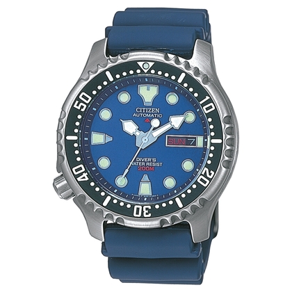 Citizen Promaster NY0040-17LE Horlogeband Blauw - 20mm