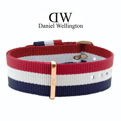 Shilling ondernemen Geef energie Daniel Wellington 20mm Classic Cambridge NATO Horlogebandje Ros� Gouden Gesp Shilling ondernemen Geef energie Daniel Wellington 20mm Classic Cambridge NATO Horlogebandje Ros� Gouden Gesp