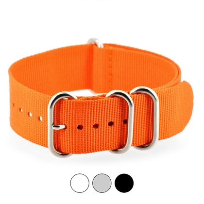 Orange ZULU Extreme Premium Nylon Strap