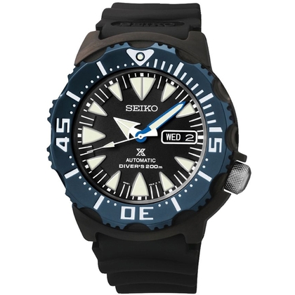 Seiko Prospex Horlogeband SRP581 Zwart Rubber 