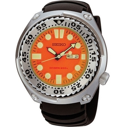 Seiko Sawtooth Horlogeband SHC067 SHC059 Zwart Rubber