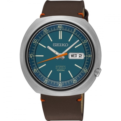 Seiko Recraft Automatic Horlogeband SRPC13K1 Bruin Leer
