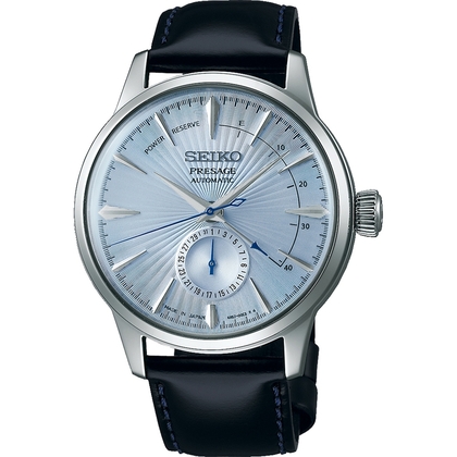 Seiko Presage Automatic Horlogeband SSA343 Zwart Leer